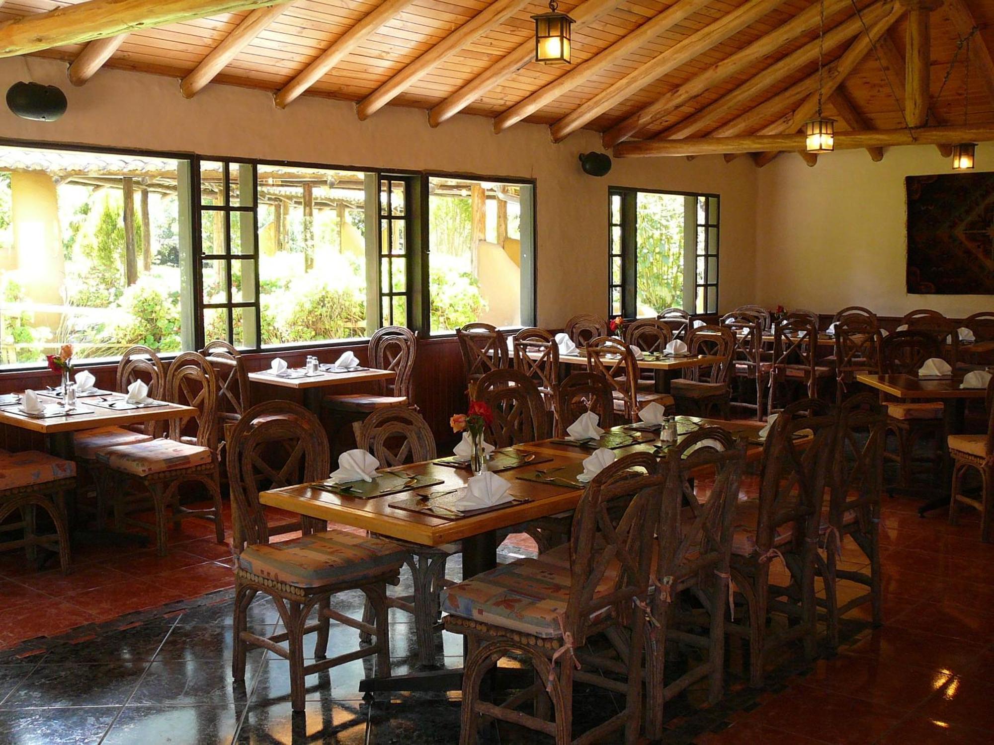테르마스 데 파팔락타 호텔 파파약타 외부 사진 Restaurant at the Hotel Finca San José