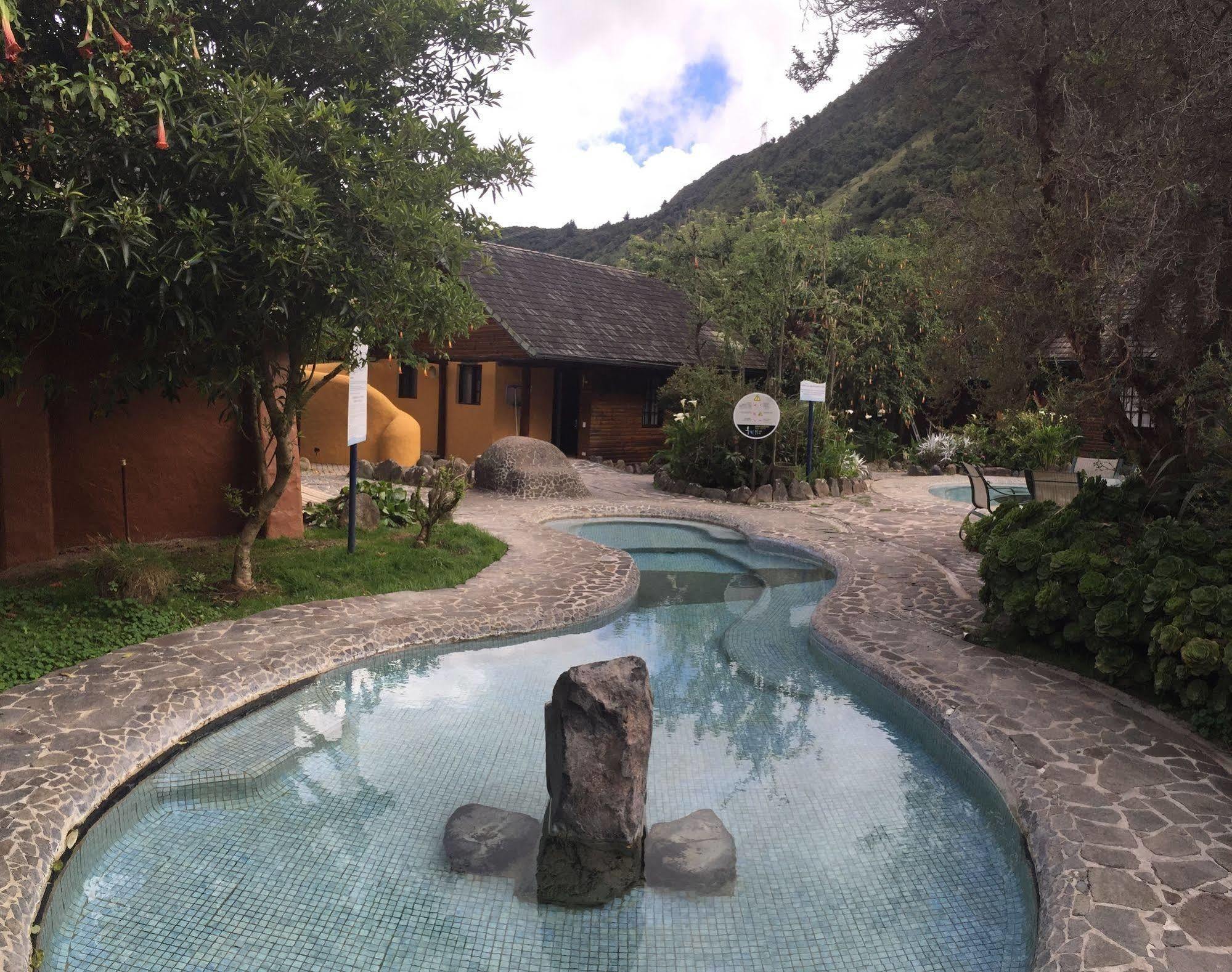테르마스 데 파팔락타 호텔 파파약타 외부 사진 Hot springs in Baños
